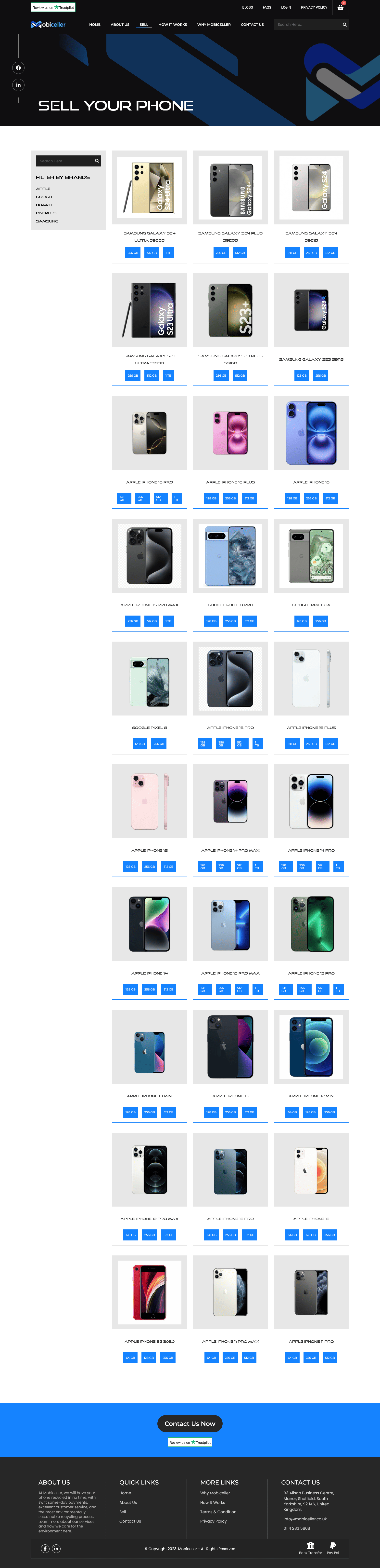Mobiceller device search